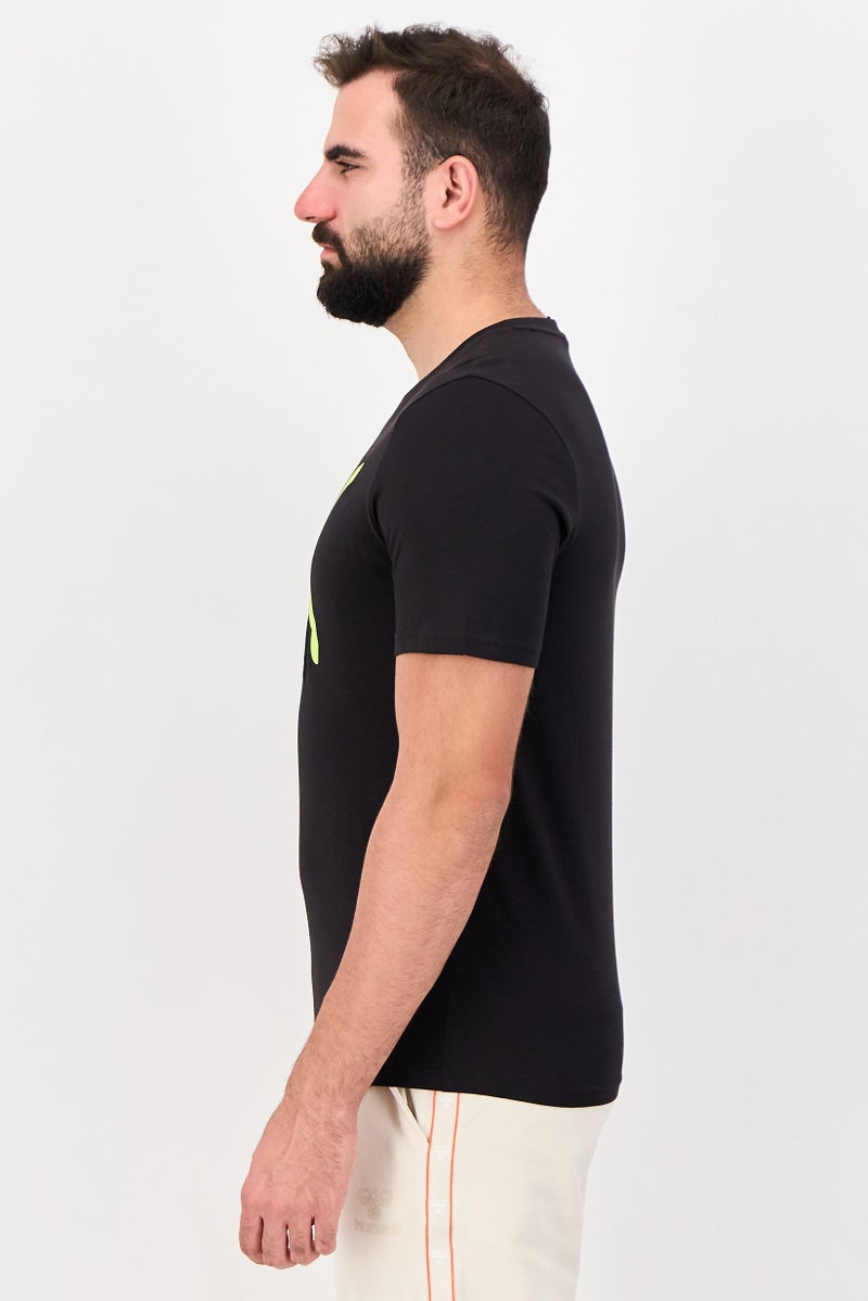 PUMA Men Sportswear Fit Short Sleeve Outdoor T-Shirt, Black - Image 4